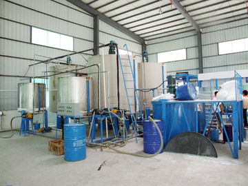 ดันอย่างต่อเนื่องต่ำ Foaming สายการผลิตอัตโนมัติสำหรับโซฟาหมอนฟองน้ำ