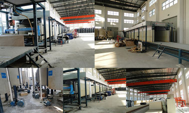 37kW ฟองน้ำที่นอนสายการผลิตโฟมล้างหน้าด้วยความเร็วสูง 220L / แม่พิมพ์