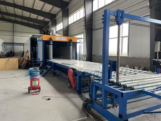 เครื่องวัดกระจกอัตโนมัติ เครื่องทําฟองแนวราบสูงถึง 1300 มม
